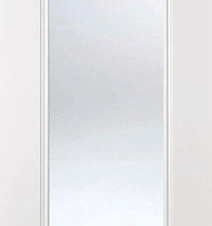 WHITE EINDHOVEN GLAZED 1L INTERNAL DOOR