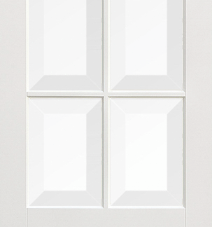 WHITE KENT GLAZED 6L INTERNAL DOOR