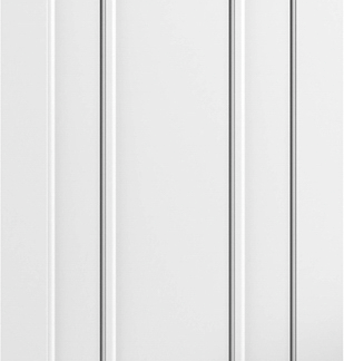78X33X44MM MANHATTAN 9 PANEL WHITE PRIME PLUS FD30