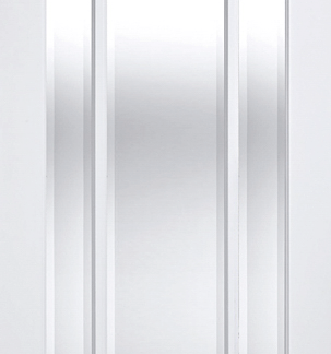 WHITE MANHATTAN GLAZED 9L INTERNAL DOOR