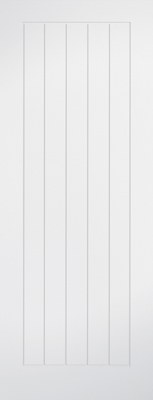 WHITE MEXICANO FIRE DOOR