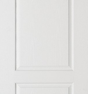 WHITE MOULDED CLASSICAL 2P FIRE DOOR