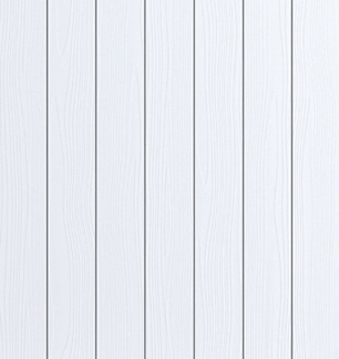 2040x826x40mm TEXTURED VERTICAL 5 PANEL WHITE MOULDED