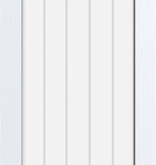 WHITE MOULDED TEXTURED VERTICAL GLAZED 1L INTERNAL DOOR