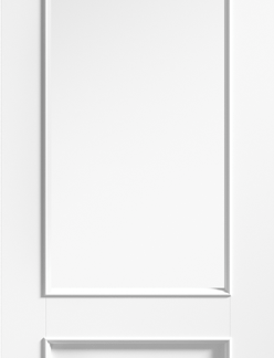 WHITE MURCIA GLAZED INTERNAL DOOR