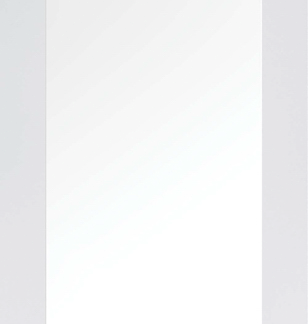 80X32X35MM PATTERN 10 CLEAR GLASS WHITE PRIMED