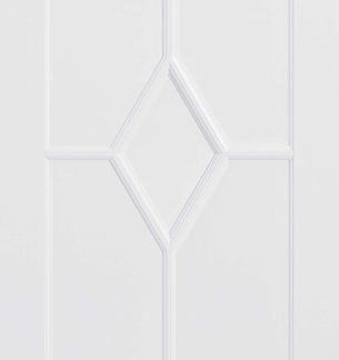 WHITE REIMS FIRE DOOR