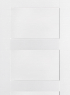 WHITE SHAKER 4P FIRE DOOR