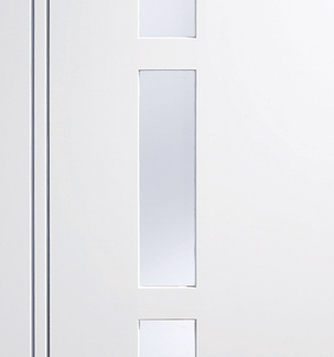 WHITE SIERRA BLANCO GLAZED 3L INTERNAL DOOR