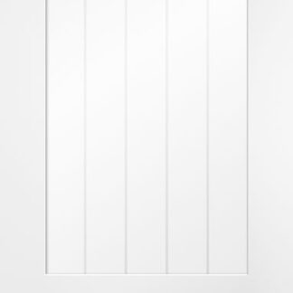 GLAZED WHITE PRIMED DOOR