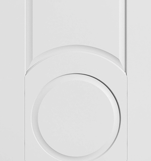 MONTPELLIER(PRIMED CIRCLE) WHITE PRIME PLUS FIRE DOOR